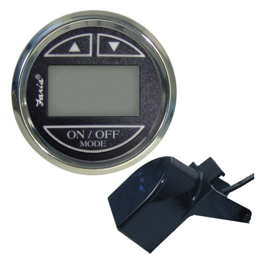 Faria Platinum 2" Depth Sounder w/Transom Mount Transducer 22025
