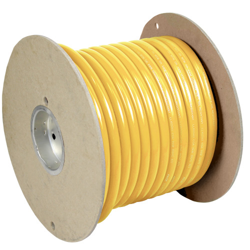 Pacer Yellow 3/0 AWG Battery Cable - 100&#39; WUL3/0YL-100