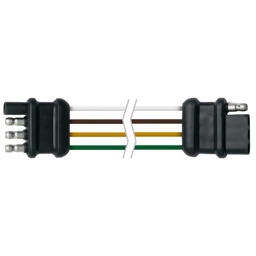 Ancor Trailer Connector-Flat 4-Wire - 12" Loop 249101