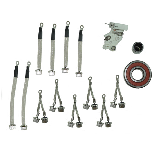 Balmar Offshore Repair Kit 95 Series 12/24V Includes Bearings, Brushes, Positive/Negative Diode 7095
