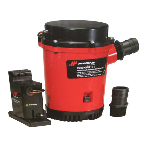 Johnson Pump 2200GPH Auto Bilge Pump w/Mag Switch - 12V 02204-00