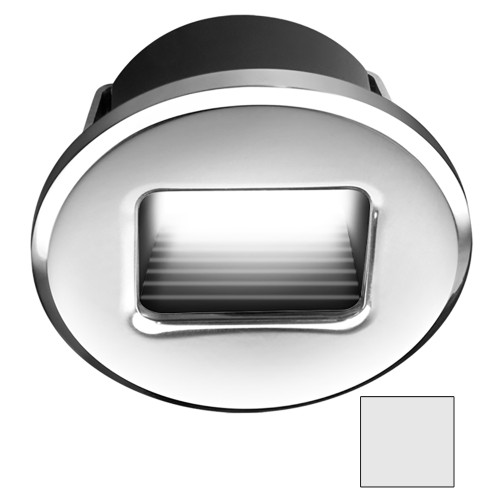 i2Systems Ember E1150Z Snap-In - Polished Chrome - Round - Cool White Light E1150Z-11AAH