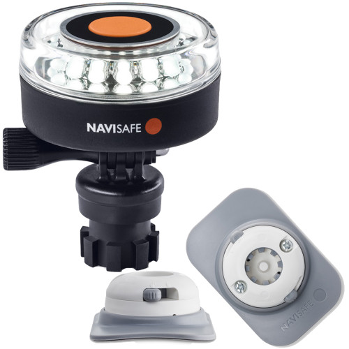 Navisafe Navilight 360&deg; 2NM White w/Navimount Base &amp; RIB Mount - White 040KIT4