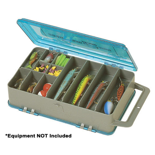 Plano Double-Sided Tackle Organizer Medium - Silver/Blue 321508