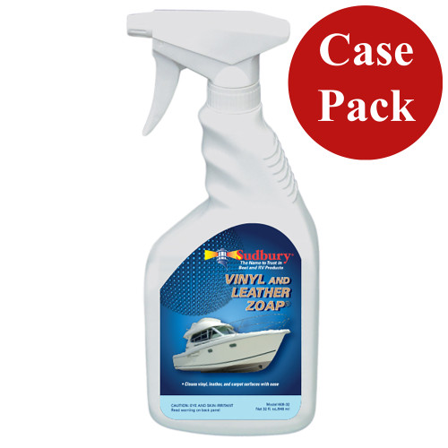 Sudbury Vinyl &amp; Leather Zoap&reg; - 32oz *Case of 6* 608-32CASE