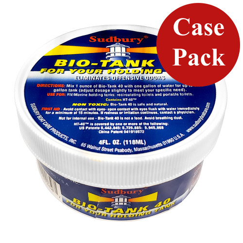 Sudbury Bio-Tank Holding Tank Treatment - 4oz *Case of 12* 926CASE