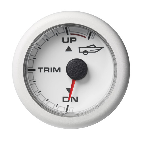 Veratron 52MM (2-1/16") OceanLink Engine Trim - Up/Down - White Dial &amp; Bezel A2C1065840001
