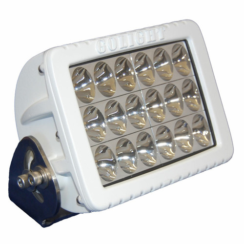 GoLight GXL Fixed Mount White Flood Light Marine Grade 4422