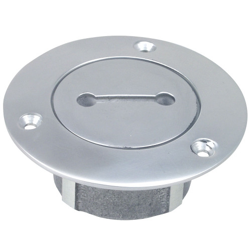 Perko 1" Chrome Unmarked Pipe Deck Plate 0528006CHR