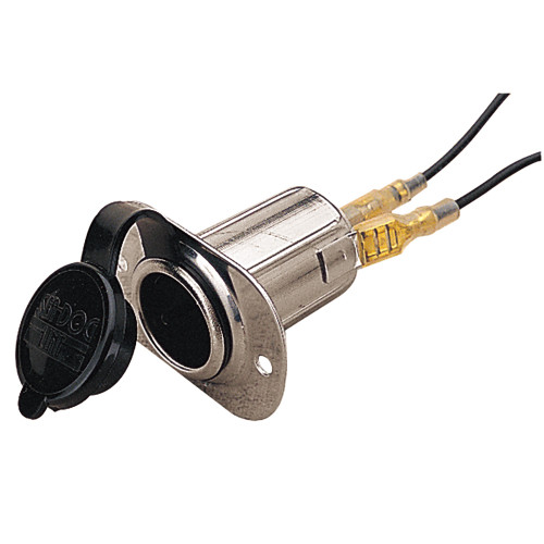 Sea-Dog 12V Chrome Steel Power Socket 426013-1