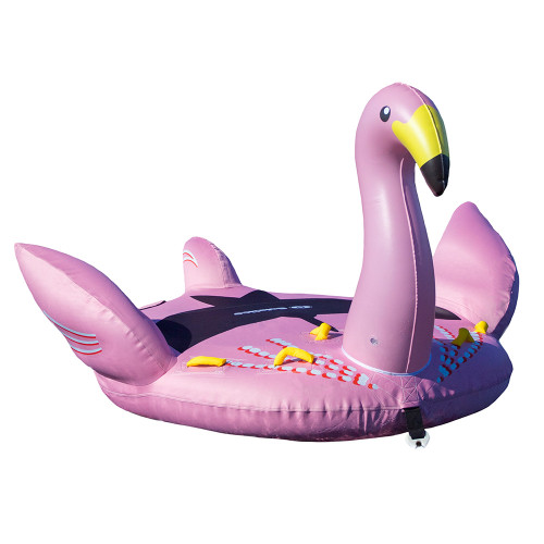 Solstice Watersports 1-2 Rider Lay-On Flamingo Towable 22302