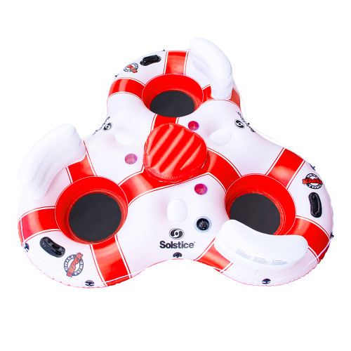 Solstice Watersports Super Chill 3-Person River Tube w/Cooler 17003