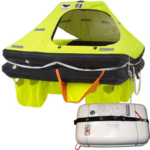 VIKING RescYou Coastal Liferaft w/Container - 6 Person L006UCL040ABC