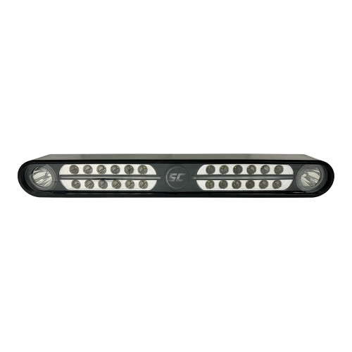 Shadow-Caster Eagle Ray LED Light Bar - Black Housing &amp; Dual Optics SCM-EAGLE-RAY-BK