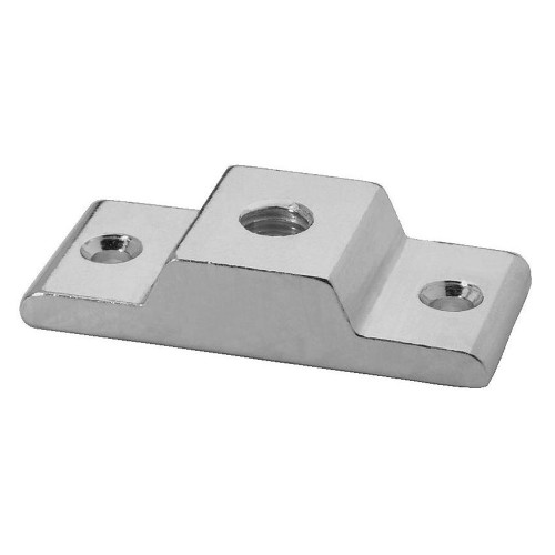 Attwood Sure-Grip Flat Rail Base - Fits Square Rail 5072-7