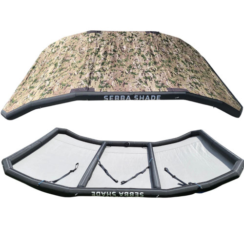 Sebba Shade 6 x 9 ft. Camo Sun Shade f/Boats Up To 28' SS6X9CAM
