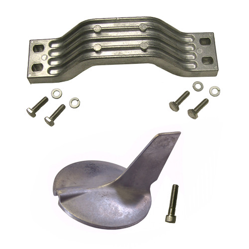 Performance Metals Yamaha 200-300HP 2 Stroke Outboard Complete Anode Kit - Aluminum 10186A