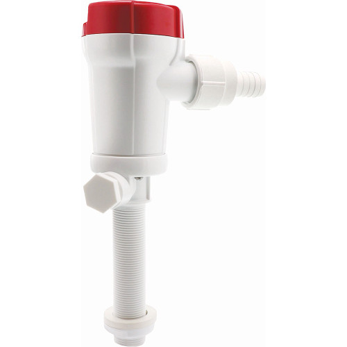 Rule 500 GPH Livewell Pump Straight Thru-Hull Inlet 601STC