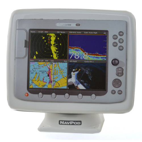 NavPod PP5061 PowerPod Precut f/Grand Prix Series f/Raymarine C120 & E120 Dash Mount PP5061