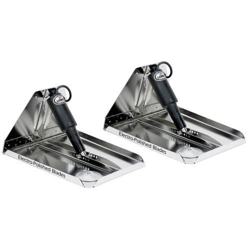 Lenco 12" x 12" Heavy Duty Performance Trim Tab Kit w/o     Switch Kit 12V 15041-101