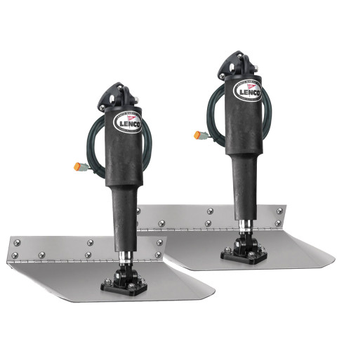 Lenco 9" x 18" Standard Trim Tab Kit without Switch Kit 12V 15002-101