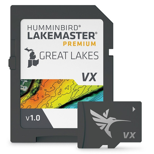 Humminbird Lakemaster VX Premium Great Lakes microSD 602002-1