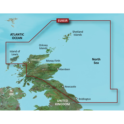 Garmin BlueChart&reg; g3 Vision&reg; HD - VEU003R - Great Britain, Northeast Coast - microSD&trade;/SD&trade; 010-C0762-00