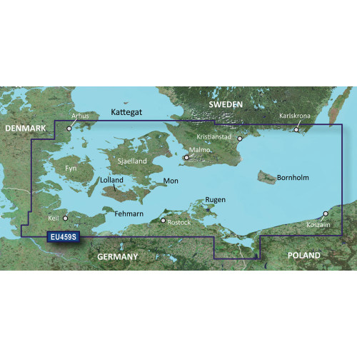 Garmin BlueChart&reg; g3 Vision&reg; HD - VEU459S - &Aring;rhs-Kiel-Koszalin - microSD&trade;/SD&trade; 010-C0803-00