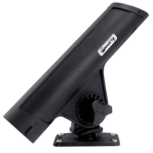 Scotty 351 Rodmaster II Rod Holder w/244 Flush Deck Mount - Black 351