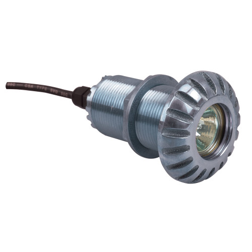 Perko Space Saver Thru-Hull Mount Underwater Light - Chrome Plated Bronze 0175DP3CHR