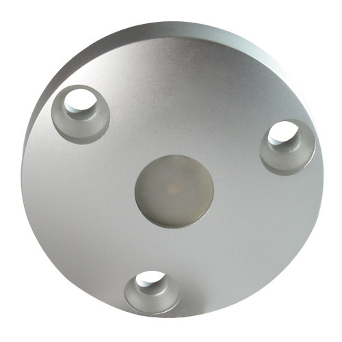 Lumitec High Intensity "Anywhere" Light - Brushed Housing - Red Non-Dimming 101035