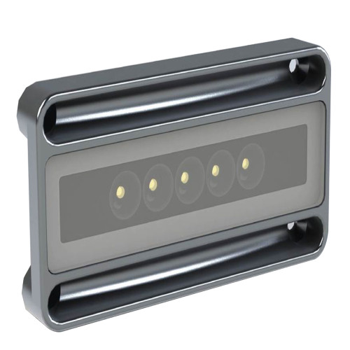 Lumitec Nevis2 - High Intensity Engine Room & Utility Light - Brushed Finish - 2-Color White/Blue Dimming 101147