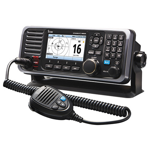 Icom M605 25W VHF Rear Mic Connector M605 31 USA