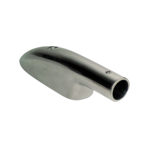 Whitecap End-Top Mounted 90&#176; - 316 Stainless Steel - 7/8" Tube O.D. 6130