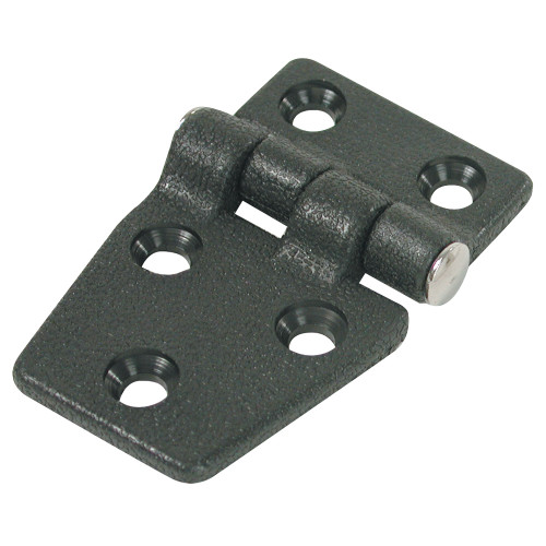 Whitecap Shortside Door Hinge - Black Nylon - 1-3/8" x 2-1/4" S-3032