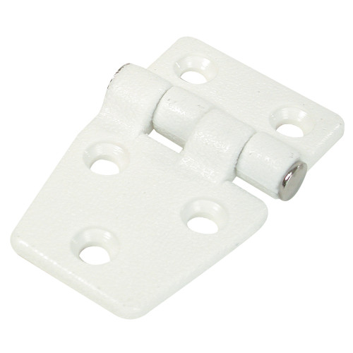 Whitecap Shortside Door Hinge - White Nylon - 1-3/8" x 2-1/4" S-3033