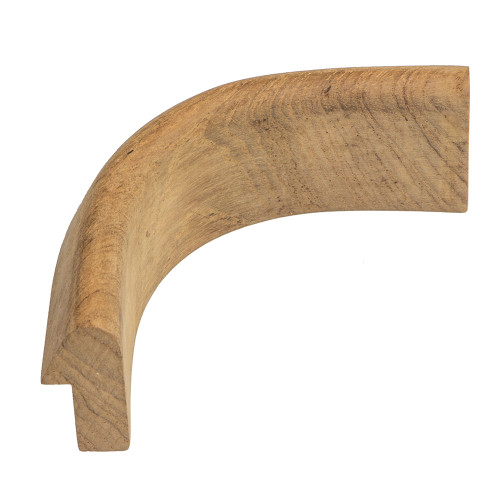Whitecap Teak Rail Inside Corner Molding 60832