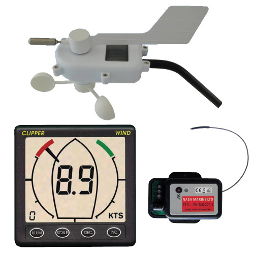 Clipper Wireless Wind System Complete w/Display CL-WWS