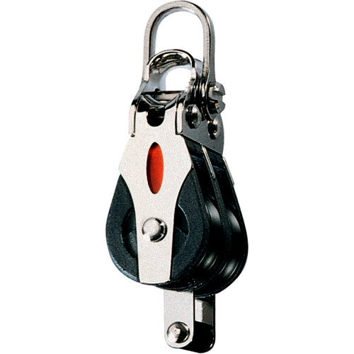 Ronstan Series 20 Ball Bearing Block - Double - Becket - 2-Axis Shackle Head RF20212