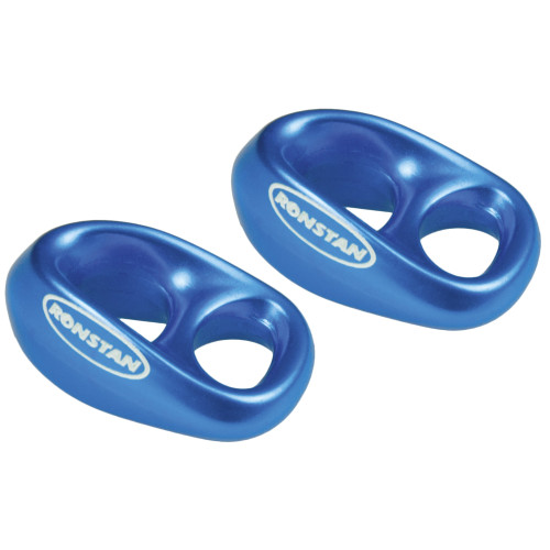 Ronstan Shock - 3/16" Line - 1/4" Webbing - Blue - Pair RF8080BLU-2