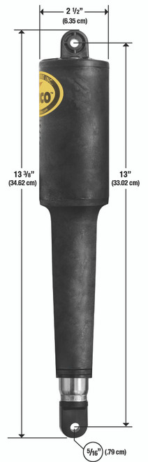 Lenco 4 1/4" Stroke Standard 102 Actuator 3/8" 12V 15059-001