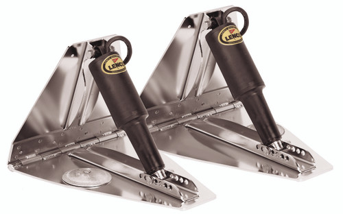 Lenco 14"x12" High Performance Trim Tab Kit 12v Requires Switch 15048-101