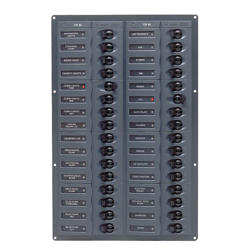 BEP DC Panel - 32-Way - No Meter - Vertical 906NMV