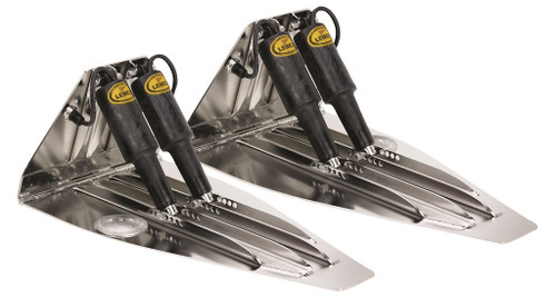 Lenco 25"x14" High Performance Trim Tab Kit 12v Dual Actuator Requires Switch 15051-101