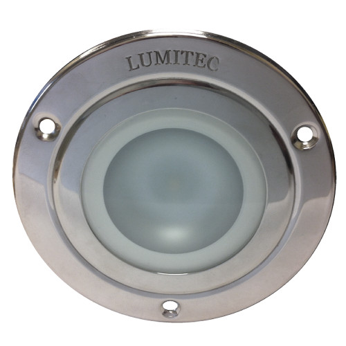 Lumitec Shadow - Flush Mount Down Light - Polished Finish - Spectrum RGBW 114117