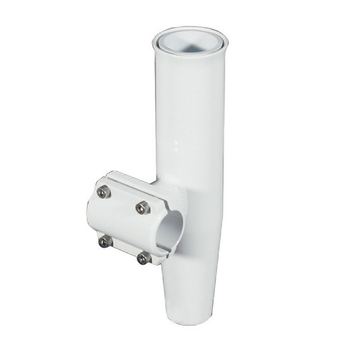 Lee's Clamp-On Rod Holder - White Aluminum - Horizontal Mount - Fits 1.900" O.D. Pipe RA5204WH