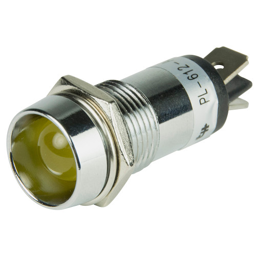 BEP LED Pilot Indicator Light - 12V - Amber 1001101