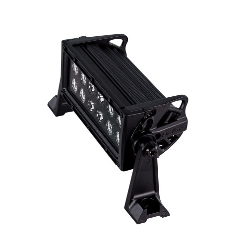 HEISE Dual Row Blackout LED Light Bar - 8" HE-BDR8