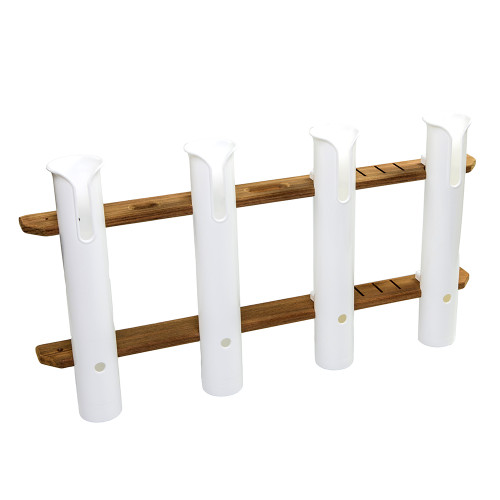 Whitecap Teak 4-Rod Tournament Storage Pack 63450