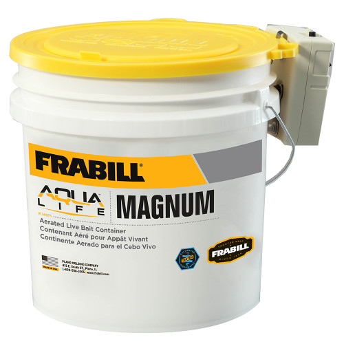 Frabill Magnum Bucket - 4.25 Gallons w/Aerator 14071
